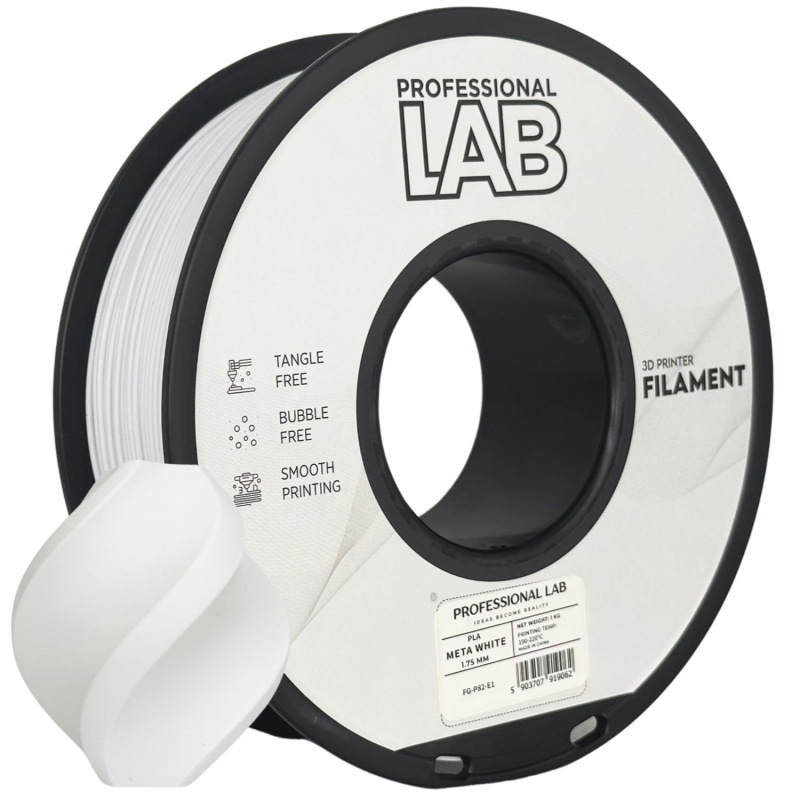 Filament PLA META biely 1.75mm | Prof. Lab 1kg