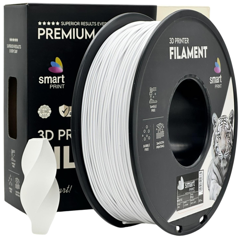 Filament PLA biela